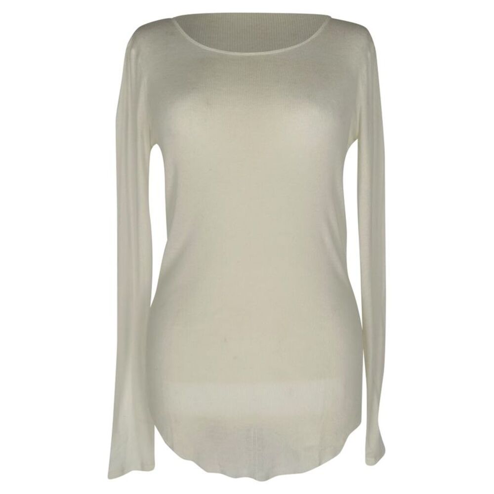 Joseph Ribbed-Knit Sweater in White Cotton